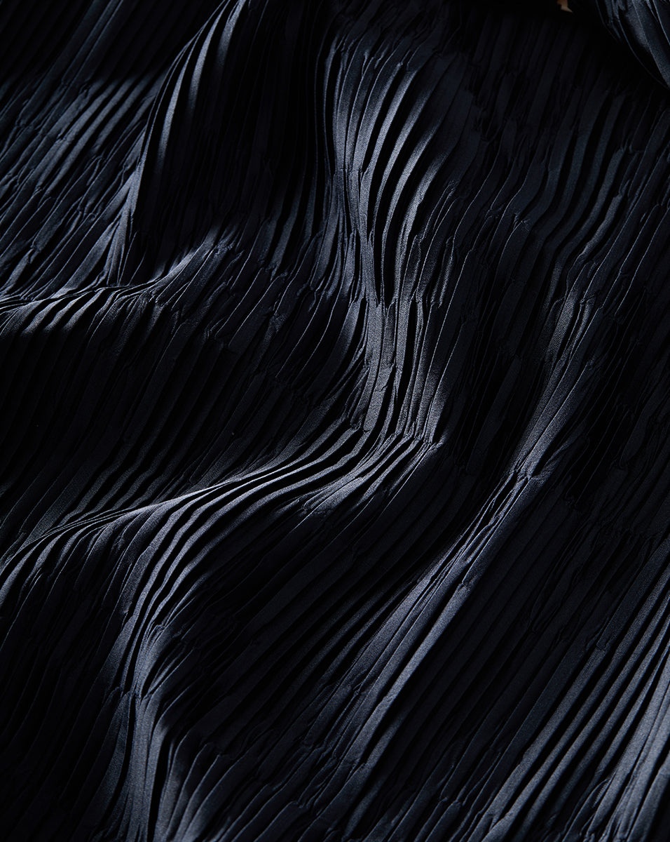 GRAMERCY PLEATED DRESS - 5