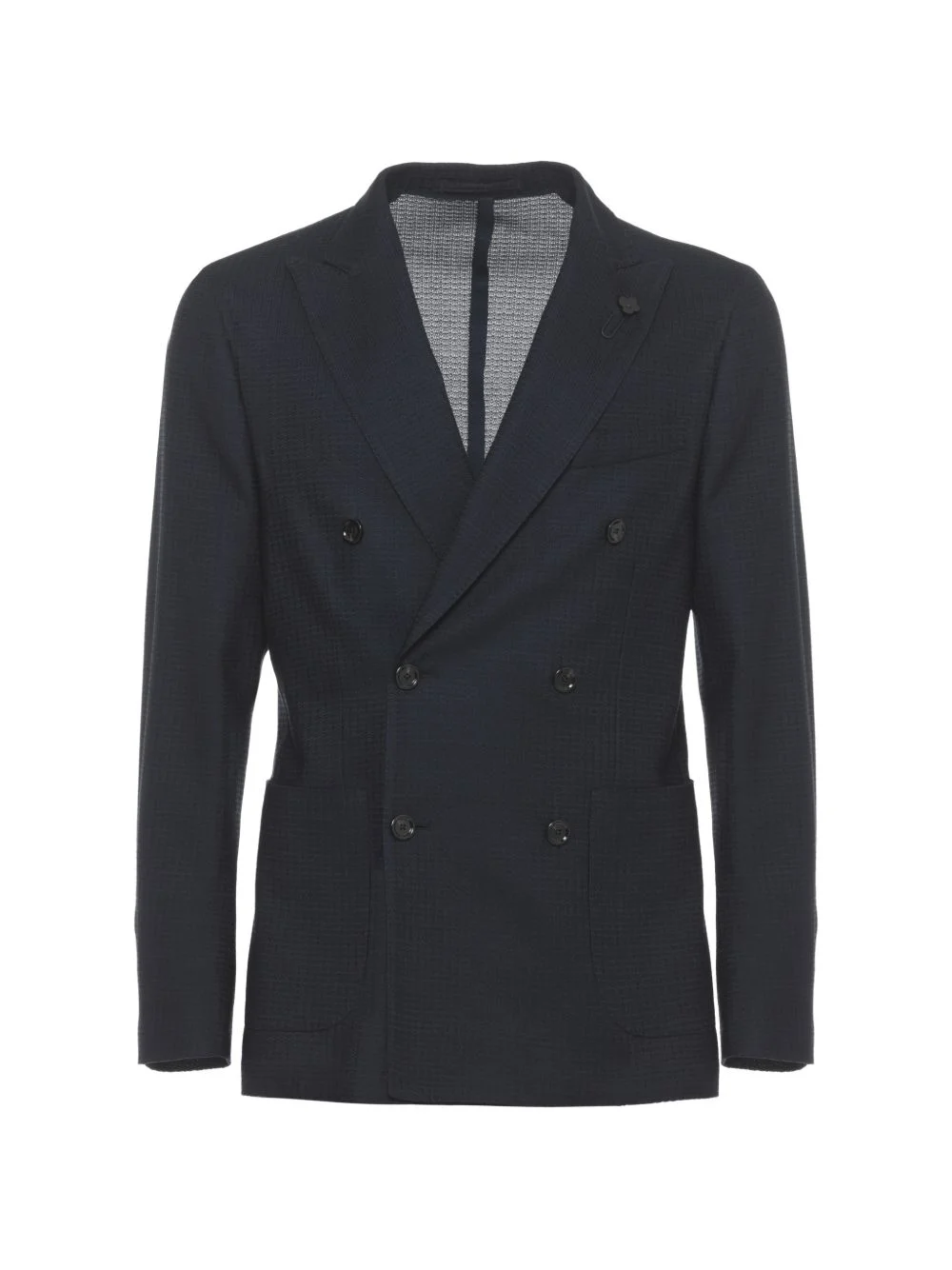 double-breasted blazer - 1