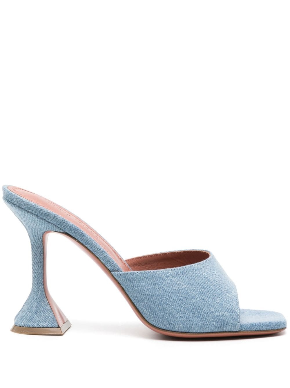 Lupita 100mm denim mules - 1