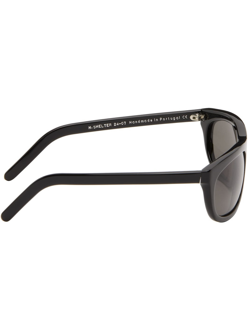 Our Legacy Black Shelter Sunglasses outlook