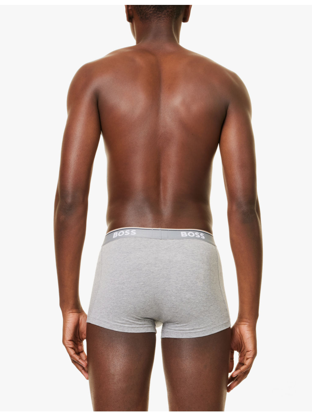 Branded waistband stretch-cotton boxer trunks - 3