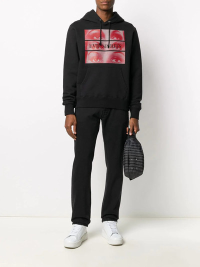 UNDERCOVER graphic print hoodie outlook