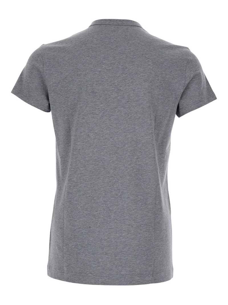 Dolce & Gabbana crew-neck logo-embroidered T-shirt outlook