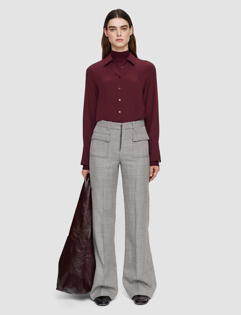 JOSEPH Fluid Mouline Laumiere Trousers outlook