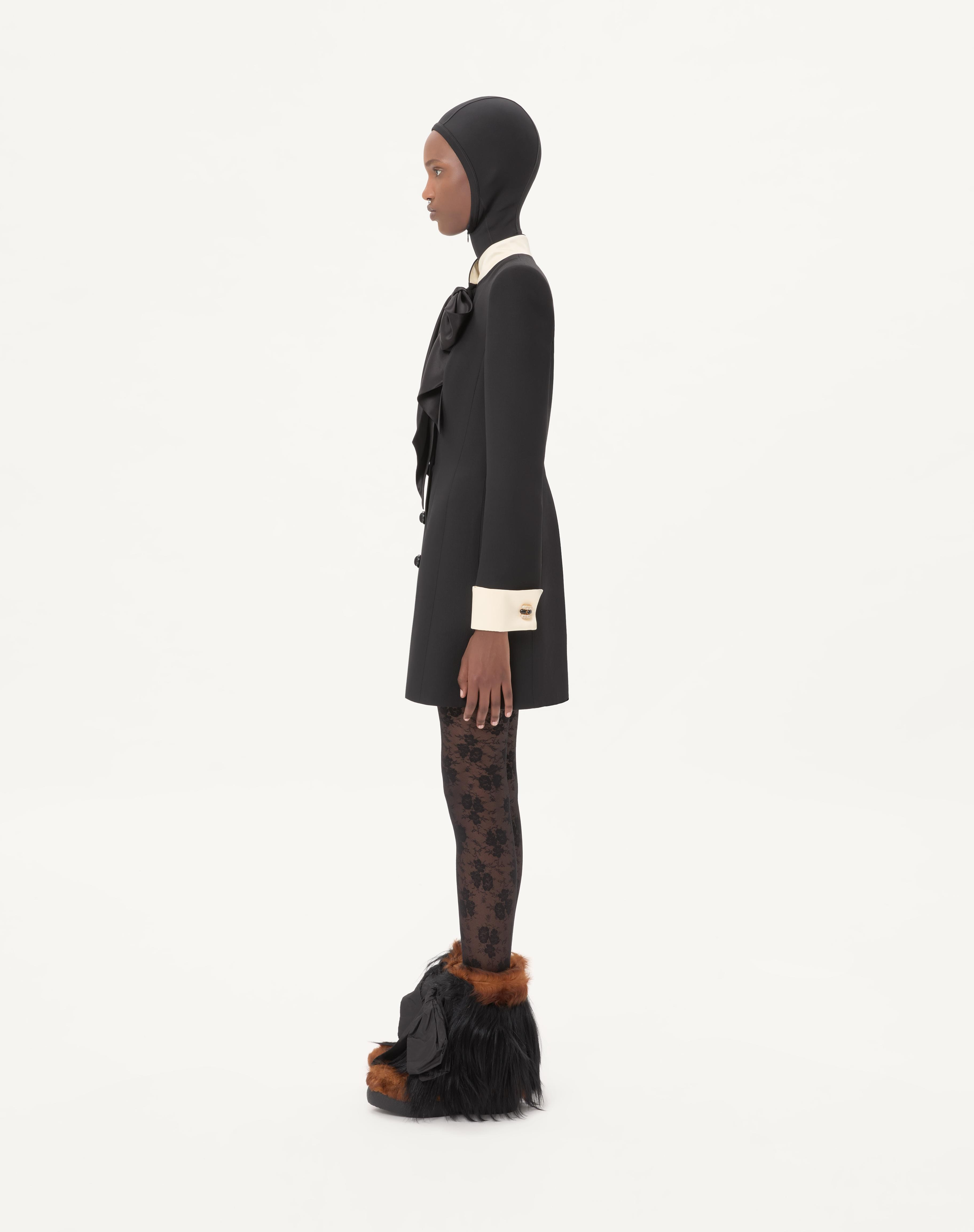 CREPE COUTURE SHORT DRESS - 6