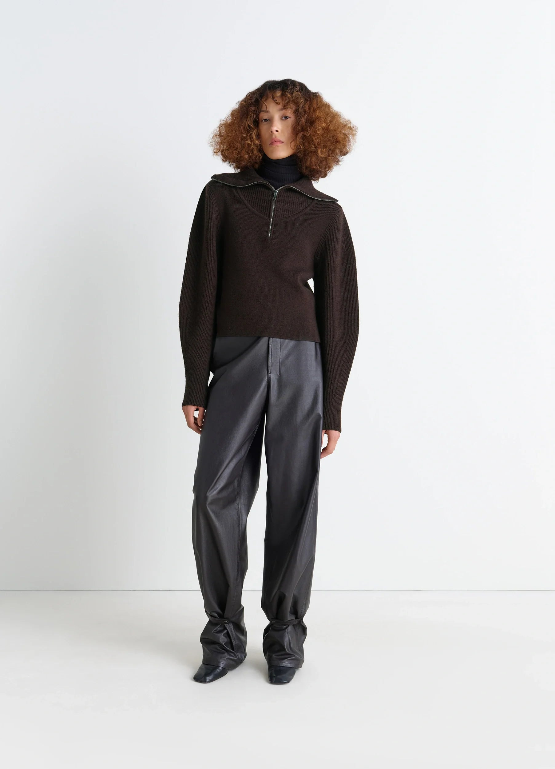 ZIPPED SWEATER - 3