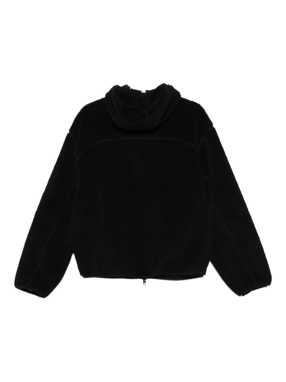logo-patch zip-up jacket - 2