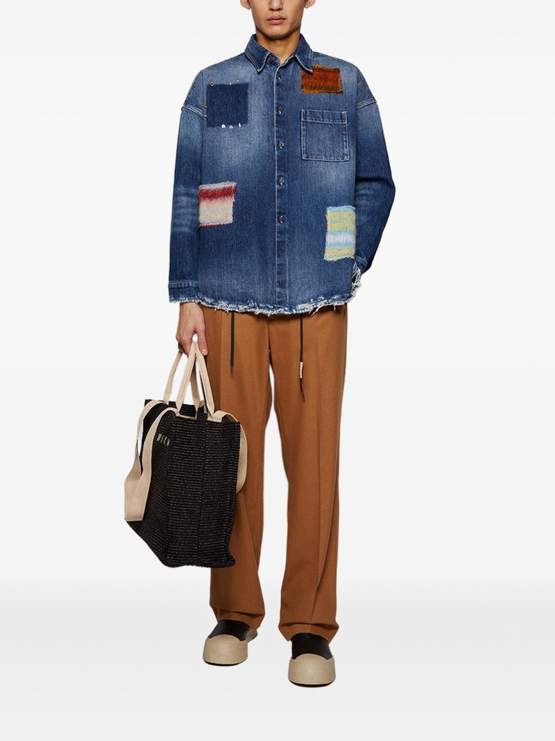 Marni cotton-denim shirt outlook