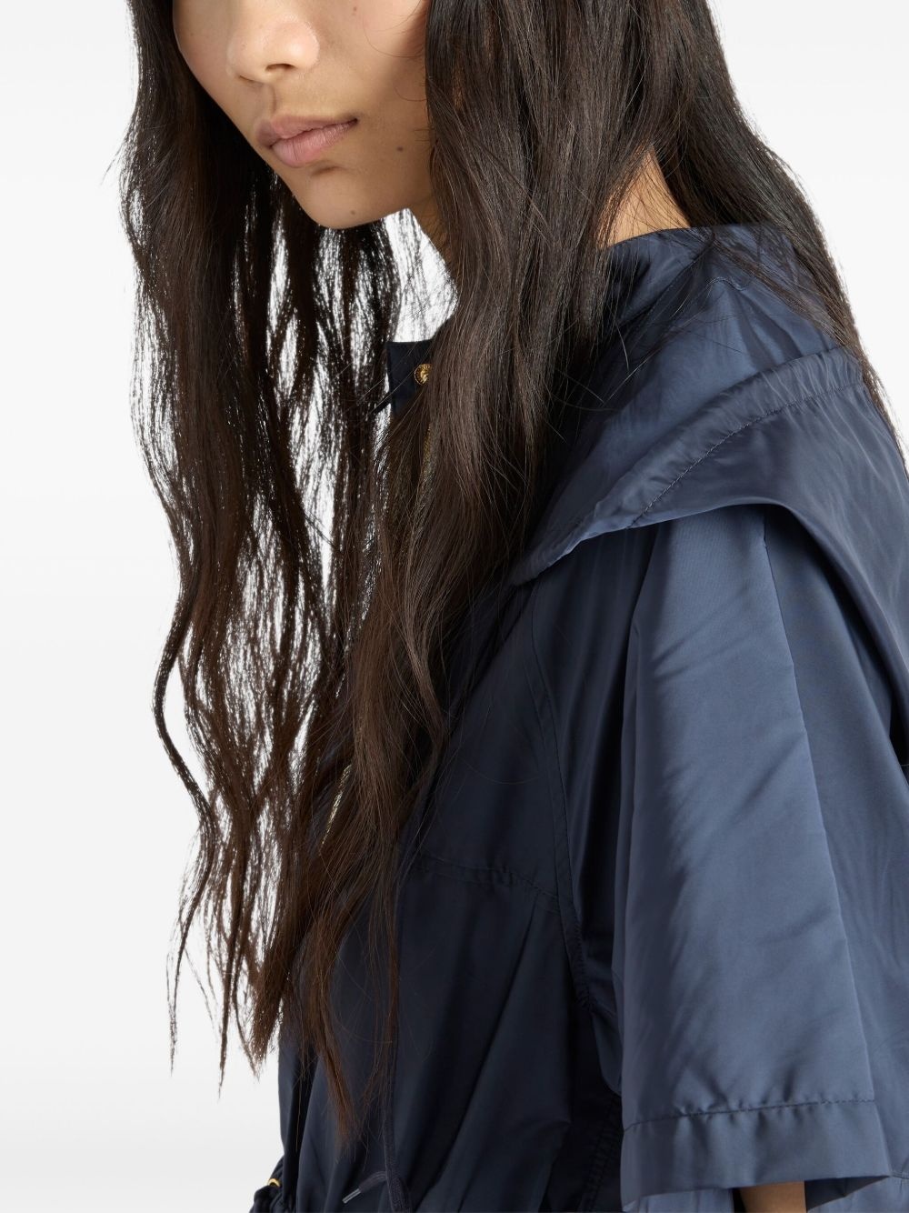 Re-Nylon zip-up utility dress - 4