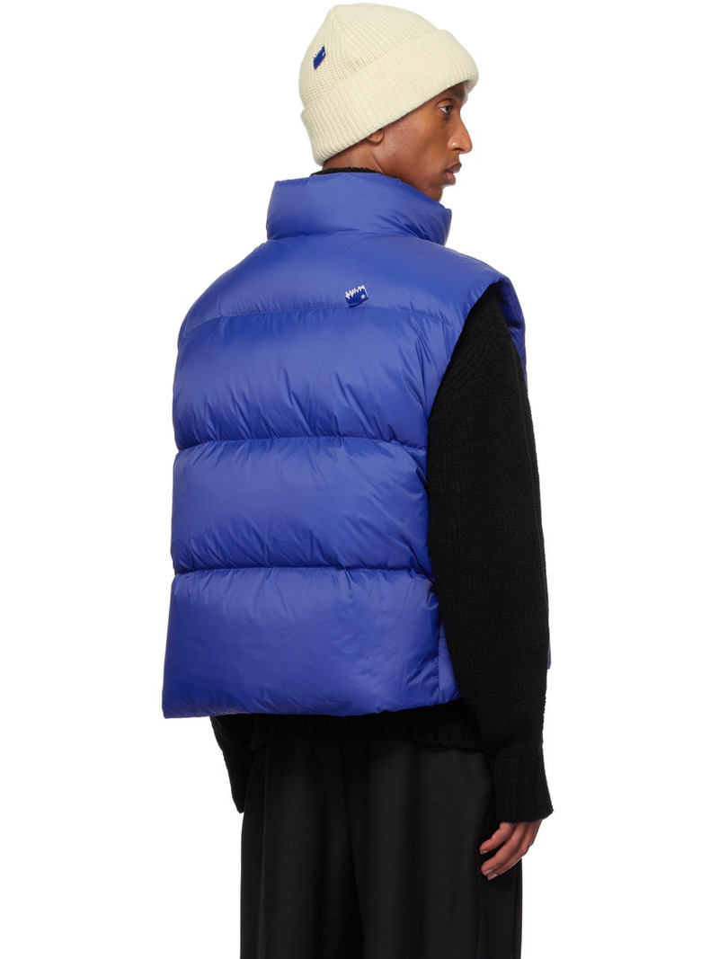 파란 TRS 꼬리표 01 Puffer 아래로 조끼 3