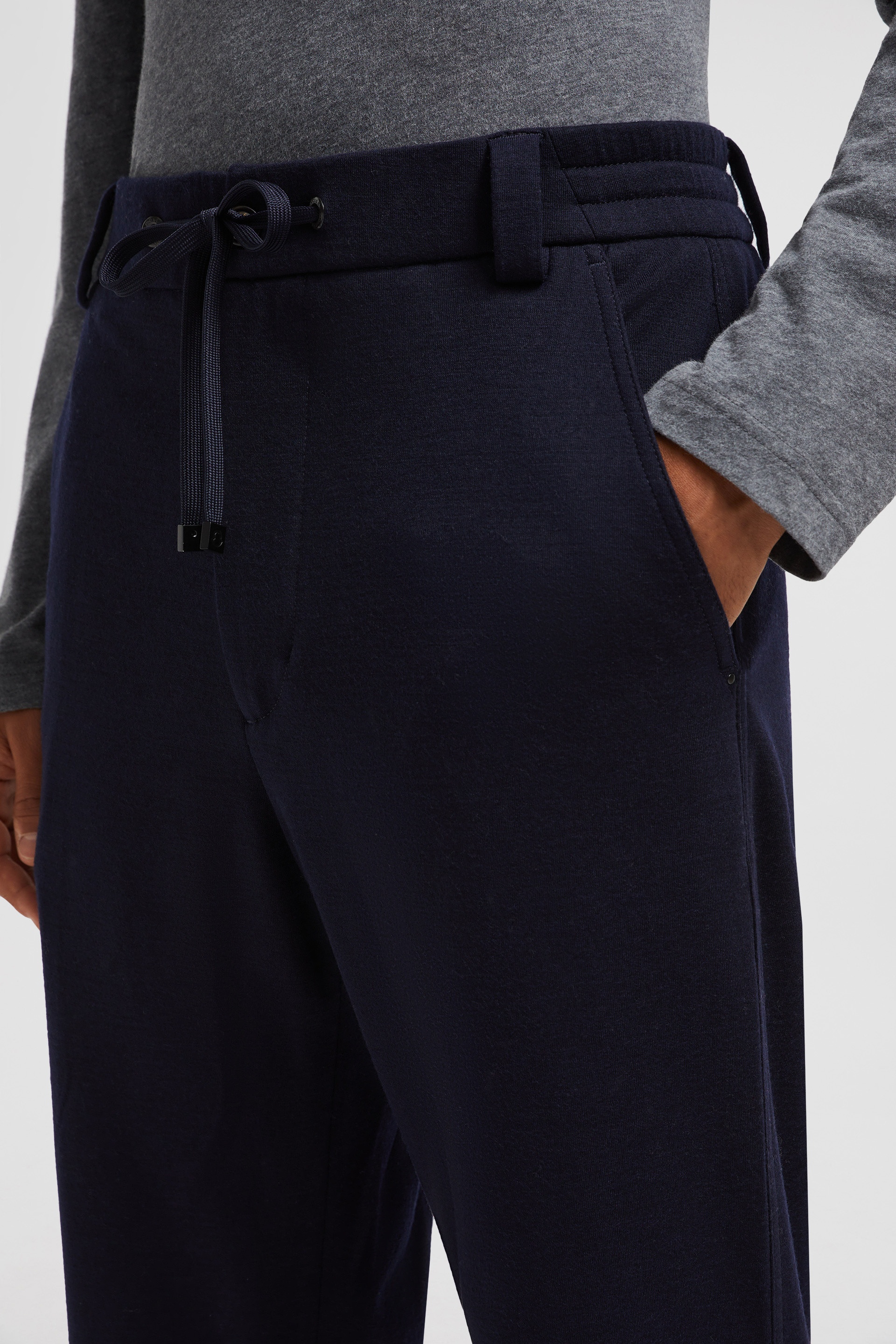 Wool & Cotton Jogging Pants - 6