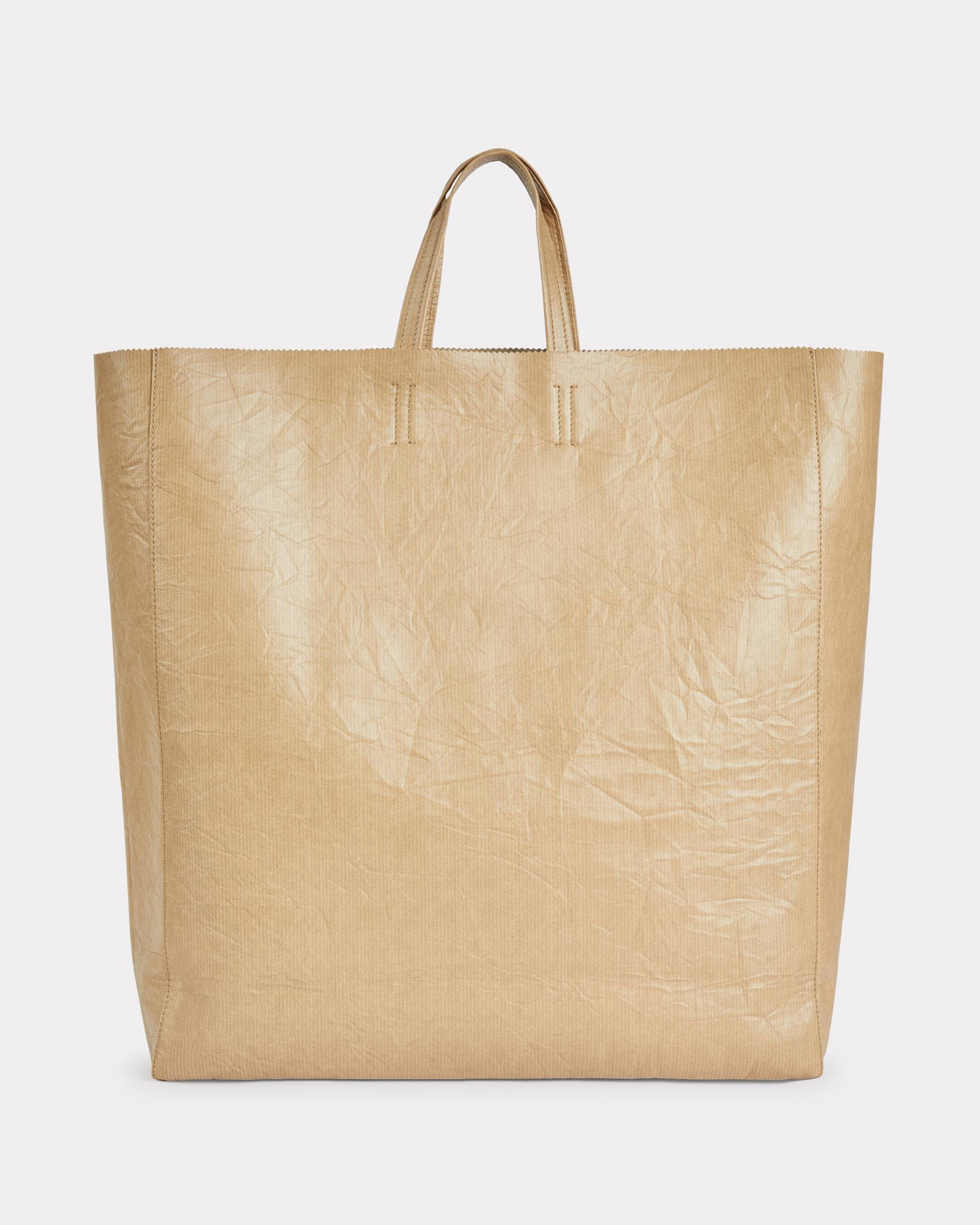 'KENZO Paper' large tote bag in leather - 2