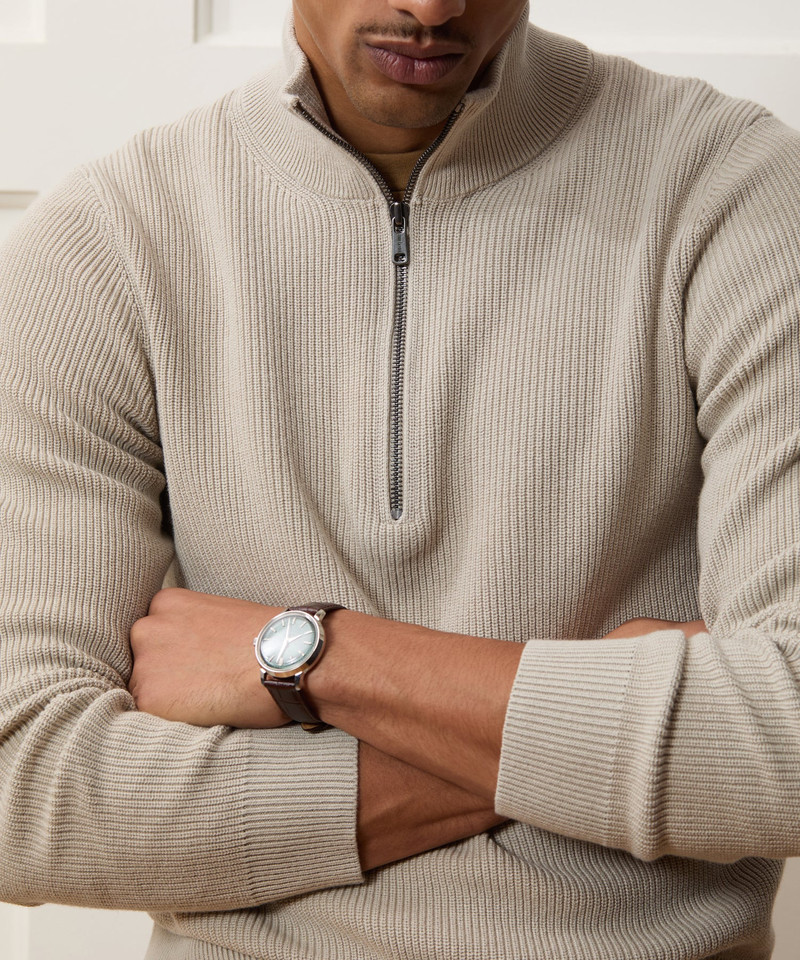 Beechwood Quarter-Zip Sweater 4