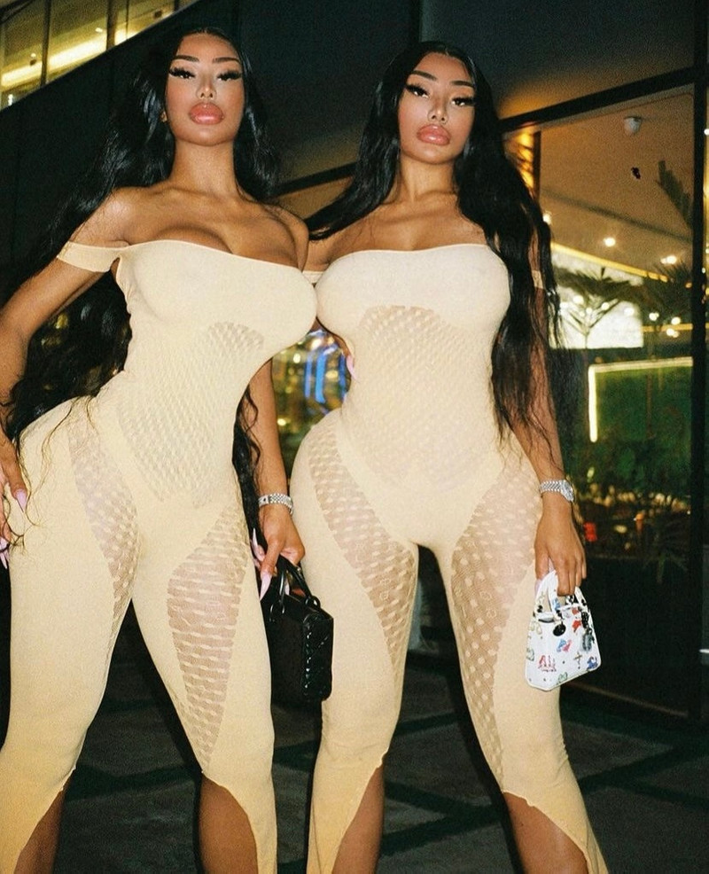 POSTER GIRL JUNIA JUMPSUIT IN PAPAYA SOFT PINK MARABOU FEATHERS outlook