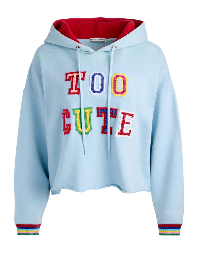 SUNNY CROPPED HOODIE 1