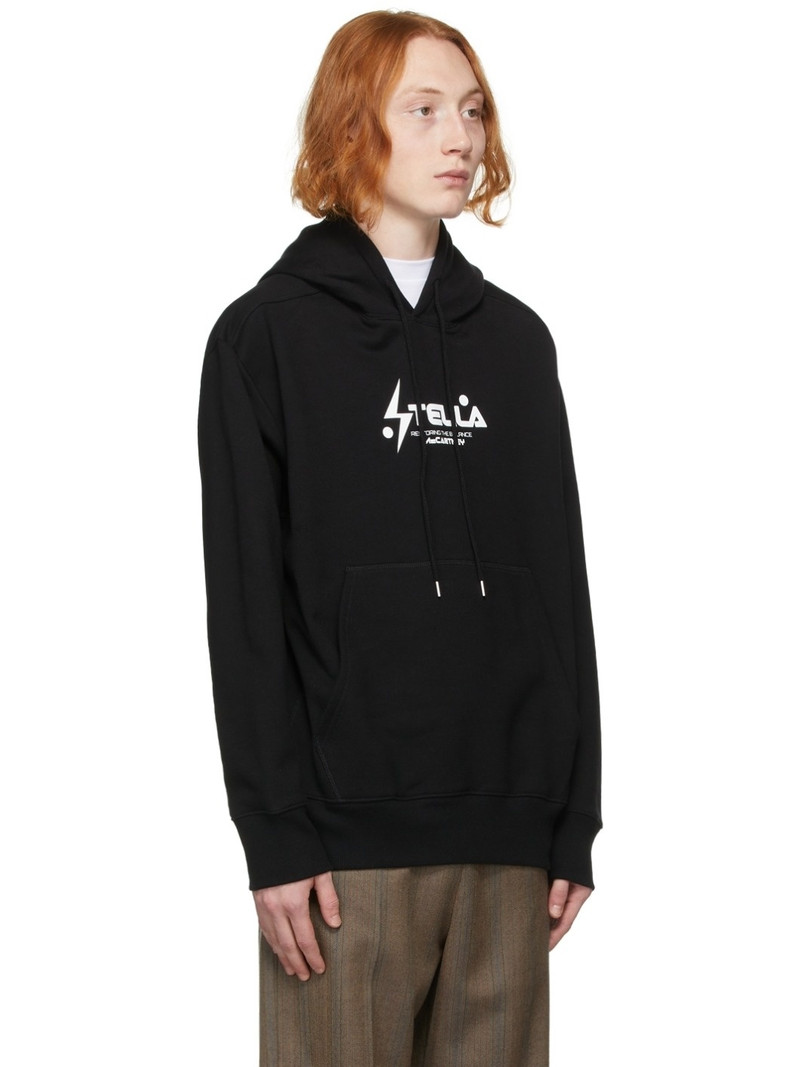 Black Tom Graphic Logo Hoodie 2