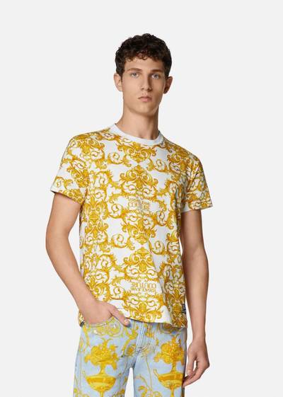 VERSACE JEANS COUTURE Logo Baroque Print T-Shirt outlook