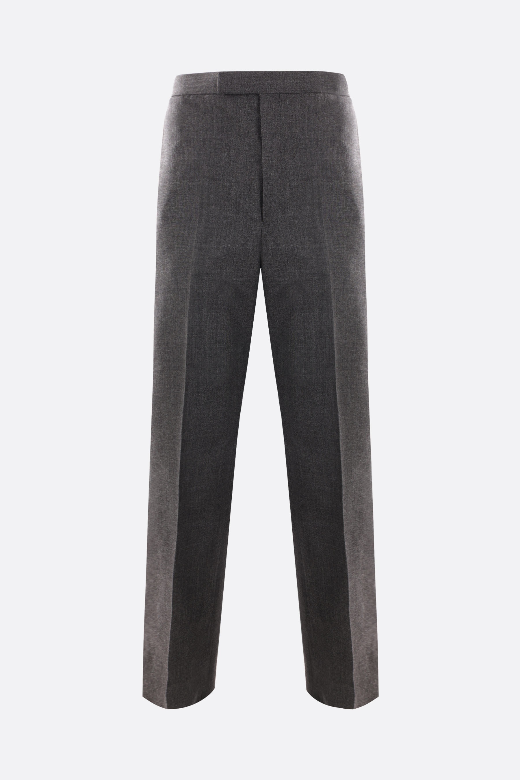 WIDE-LEG CRISPY WOOL TROUSERS - 1