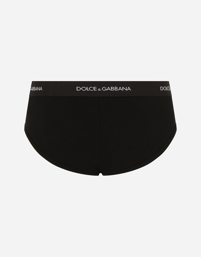 Dolce & Gabbana Fine-rib cotton Brando briefs outlook