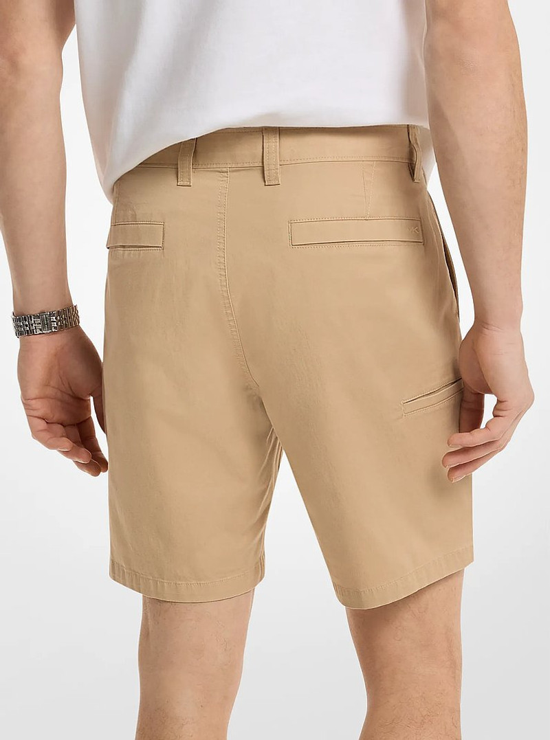 MICHAEL KORS Stretch Cotton Shorts outlook