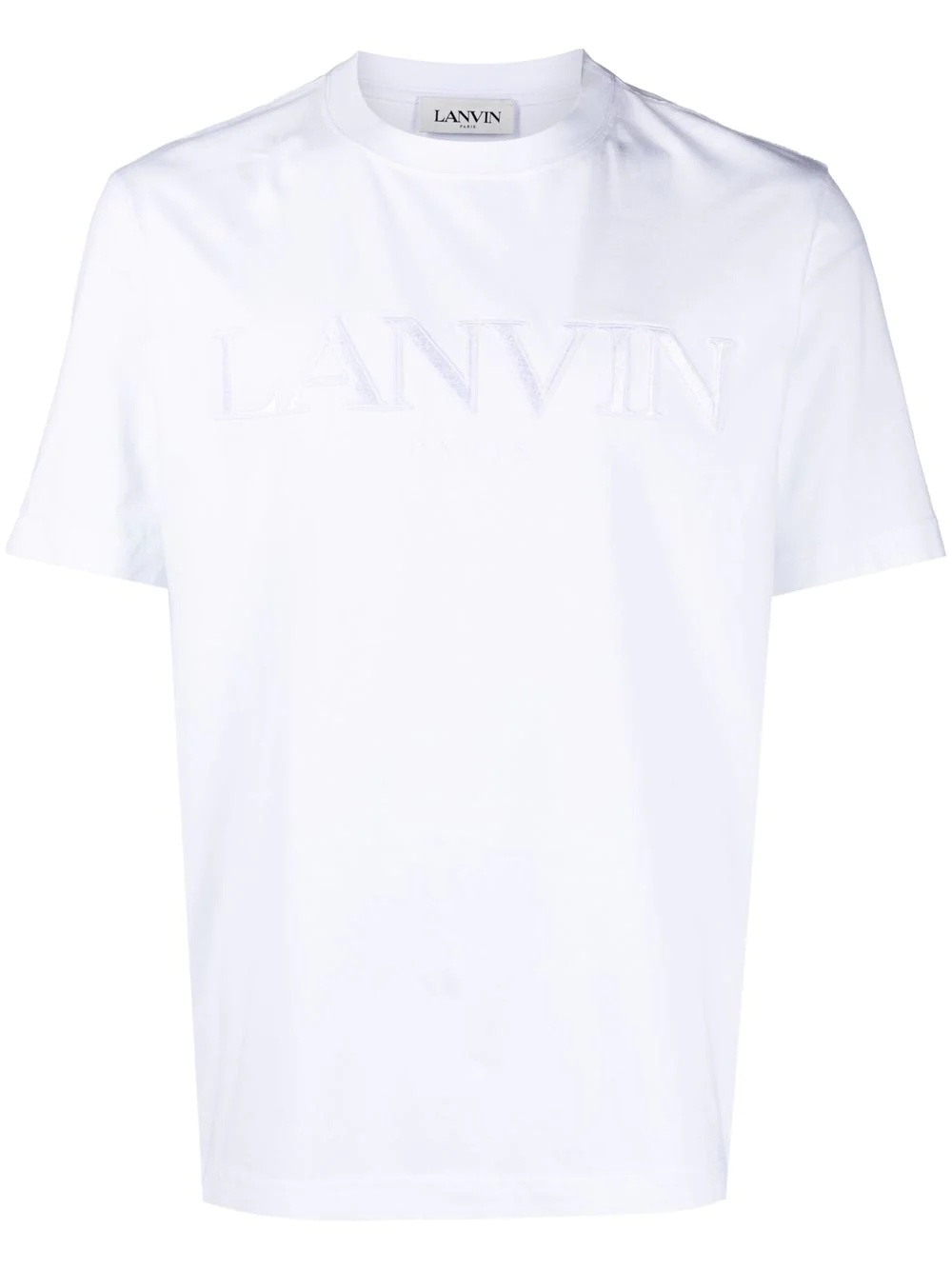 tonal logo-embroidered T-shirt - 1