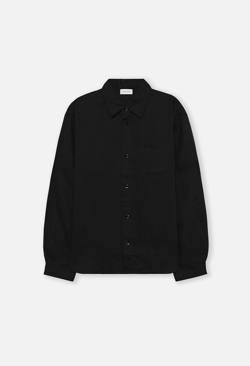 LINEN CLOAK BUTTON UP 1