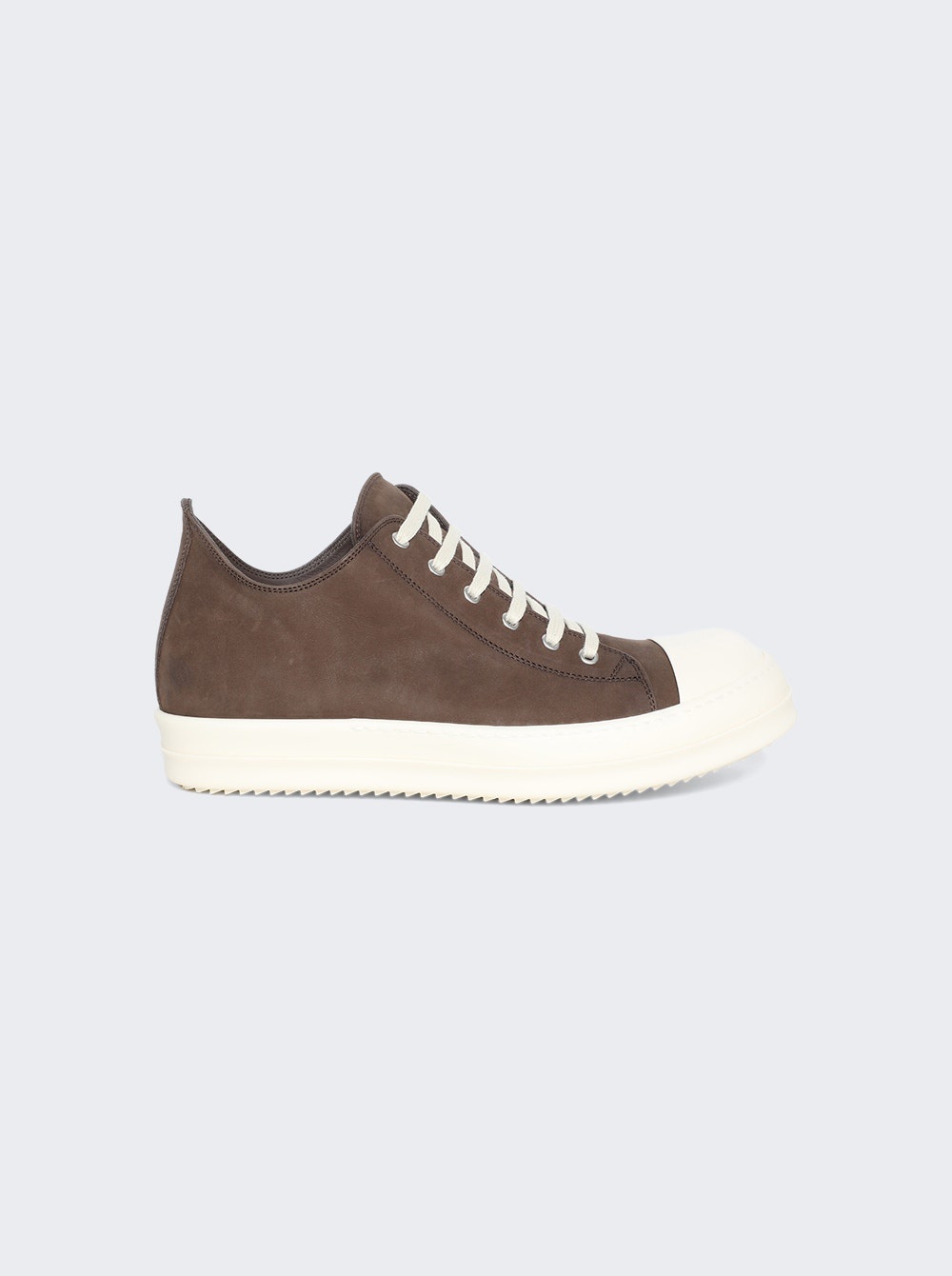 Scarpe In Pelle Low Sneakers Saddle And Milk - 1