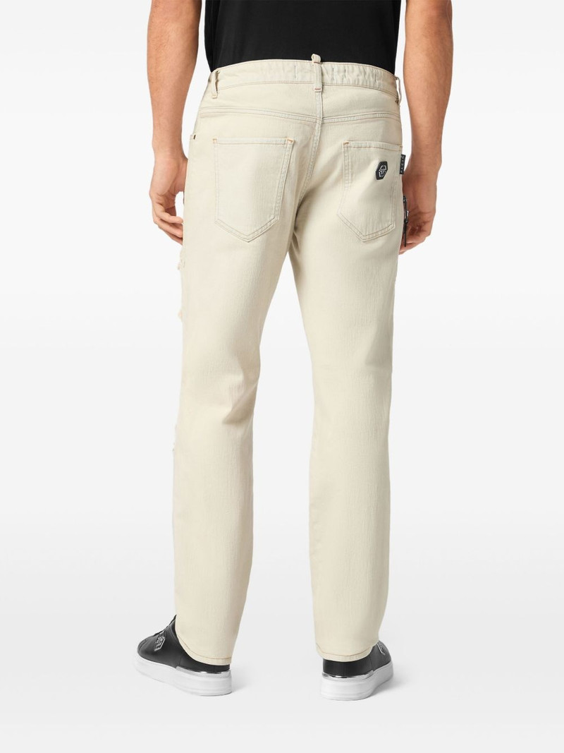 logo-patch jeans 4