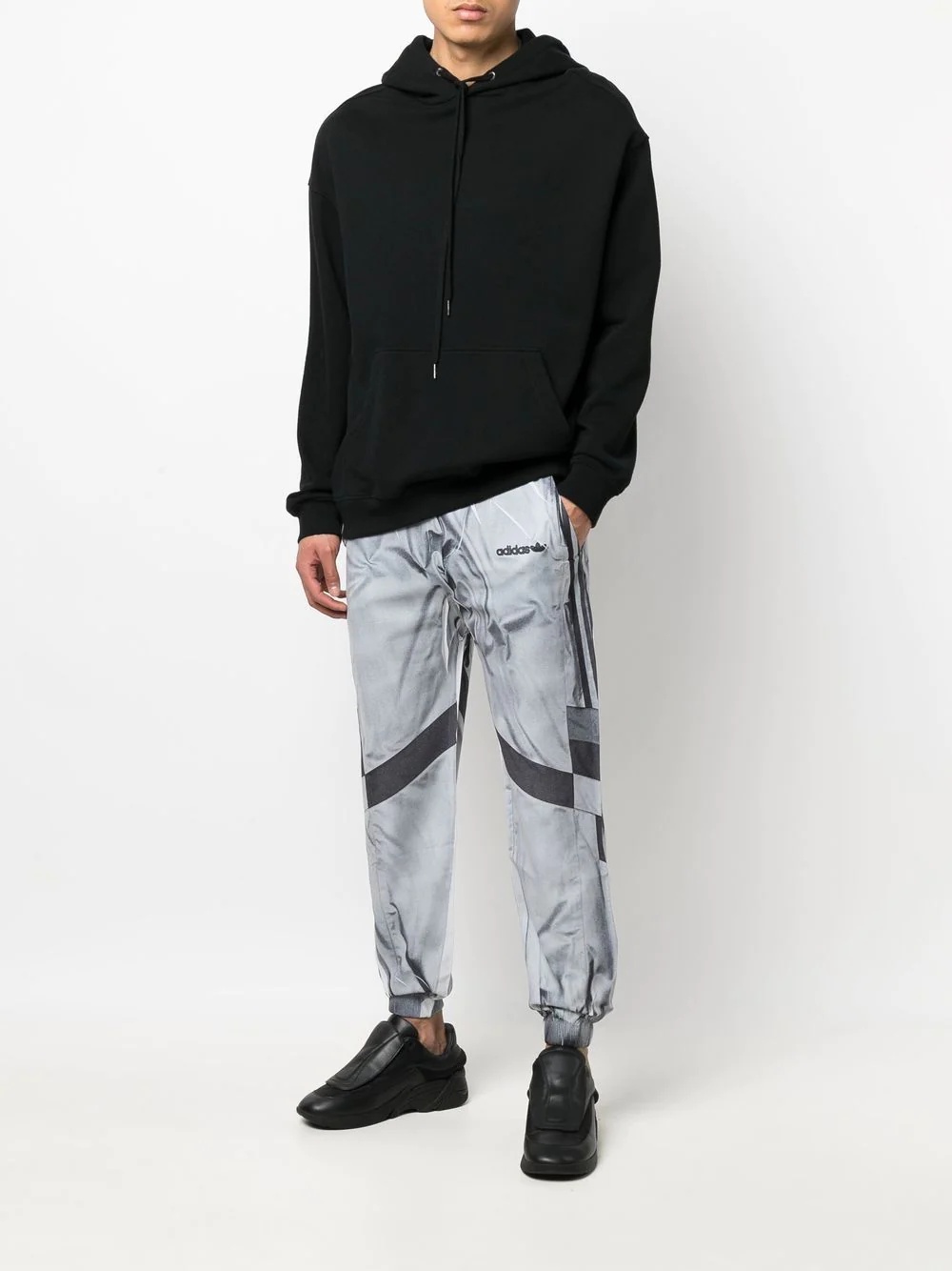 panelled drawstring track-pants - 2