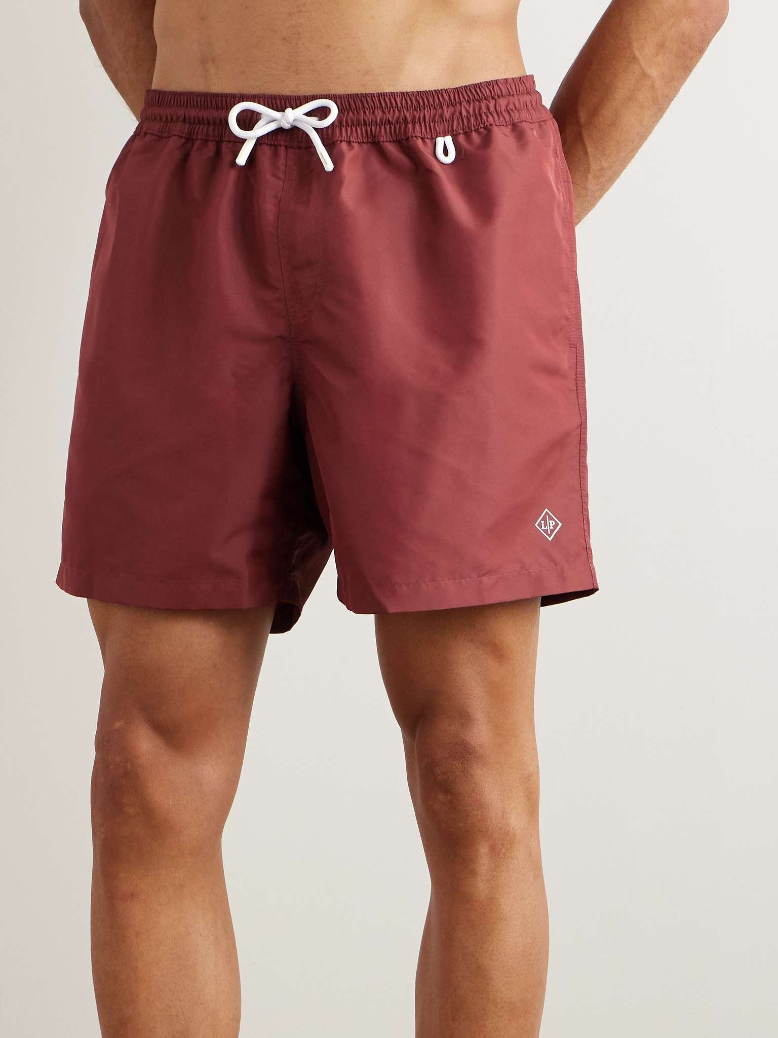 Bay Straight-Leg Mid-Length Swim Shorts - 2