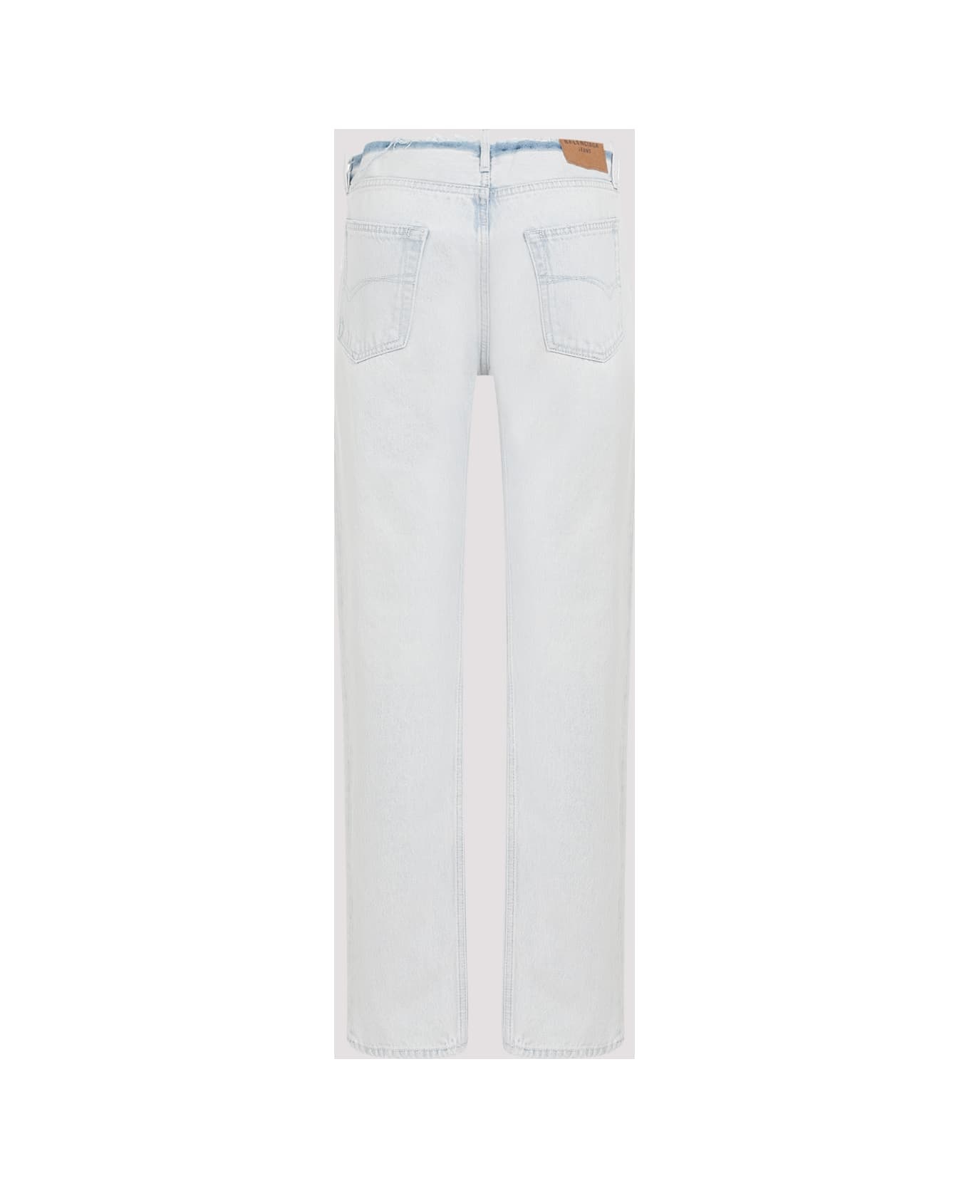 Cut Off Waistband Jeans - 4