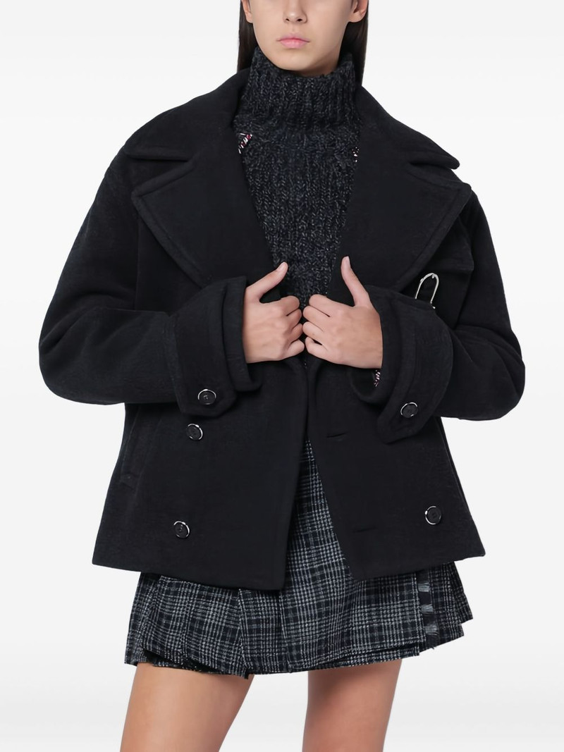 melange wool jacket 1