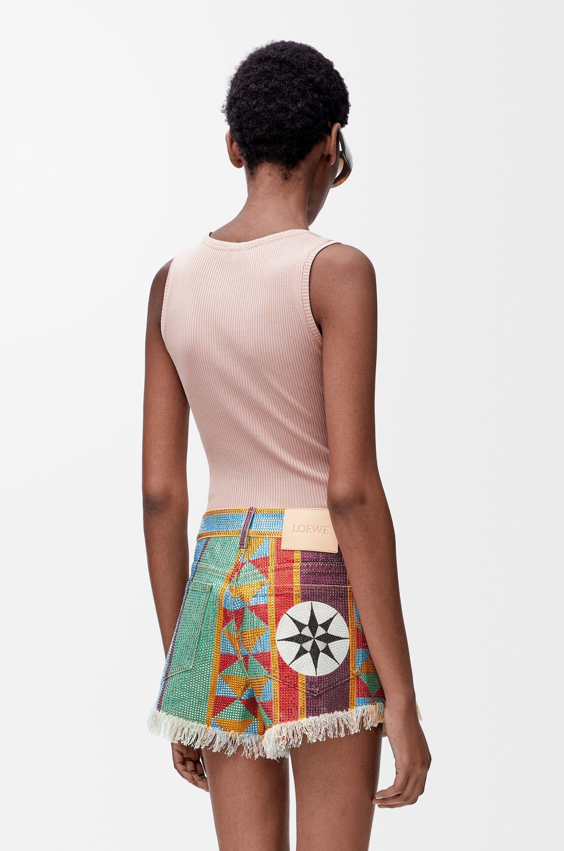Anagram tank top in silk - 4