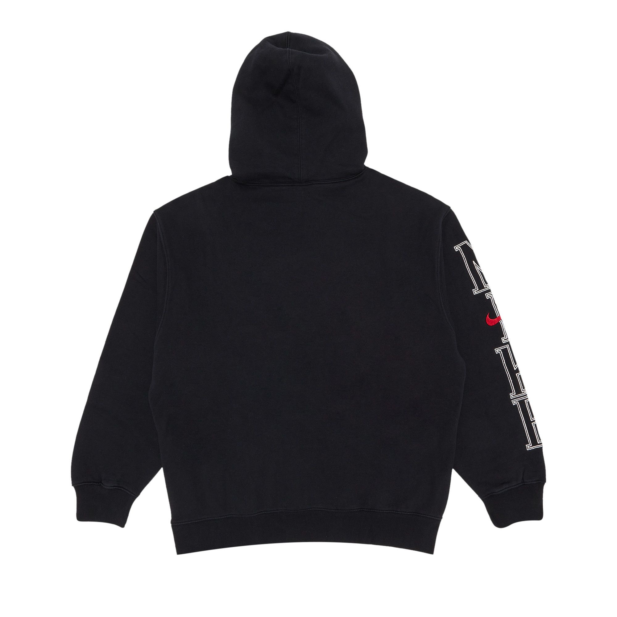 Supreme x Nike Hooded Sweatshirt 'Black' - 2