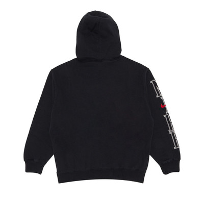 Supreme Supreme x Nike Hooded Sweatshirt 'Black' outlook