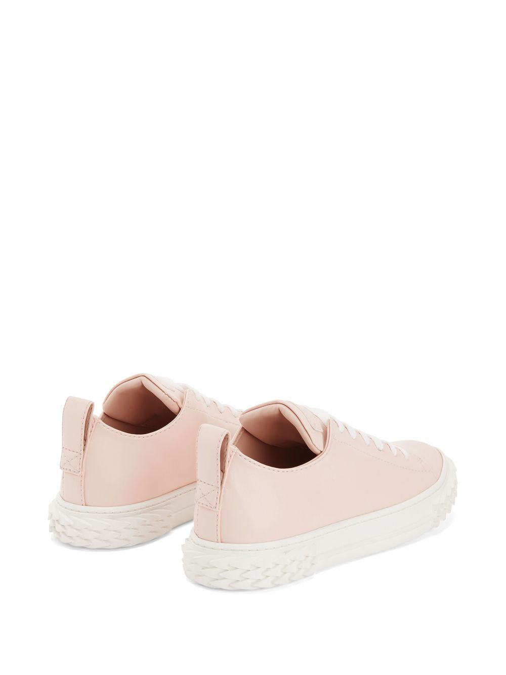 logo-patch low-top trainers - 3