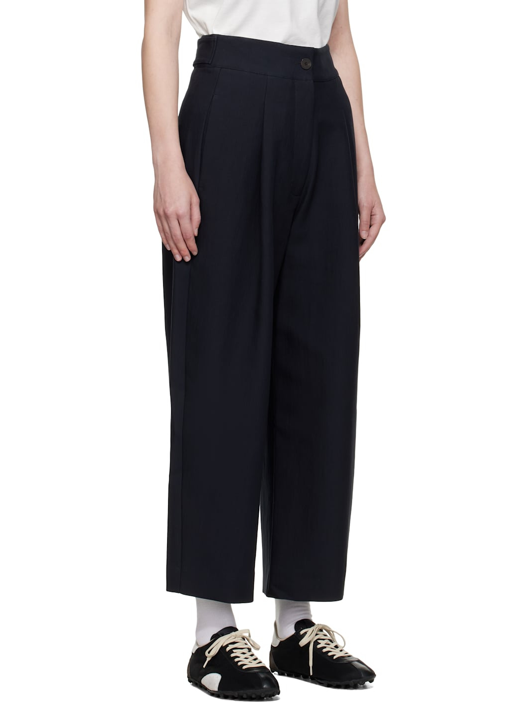 Navy Fellini Trousers - 2