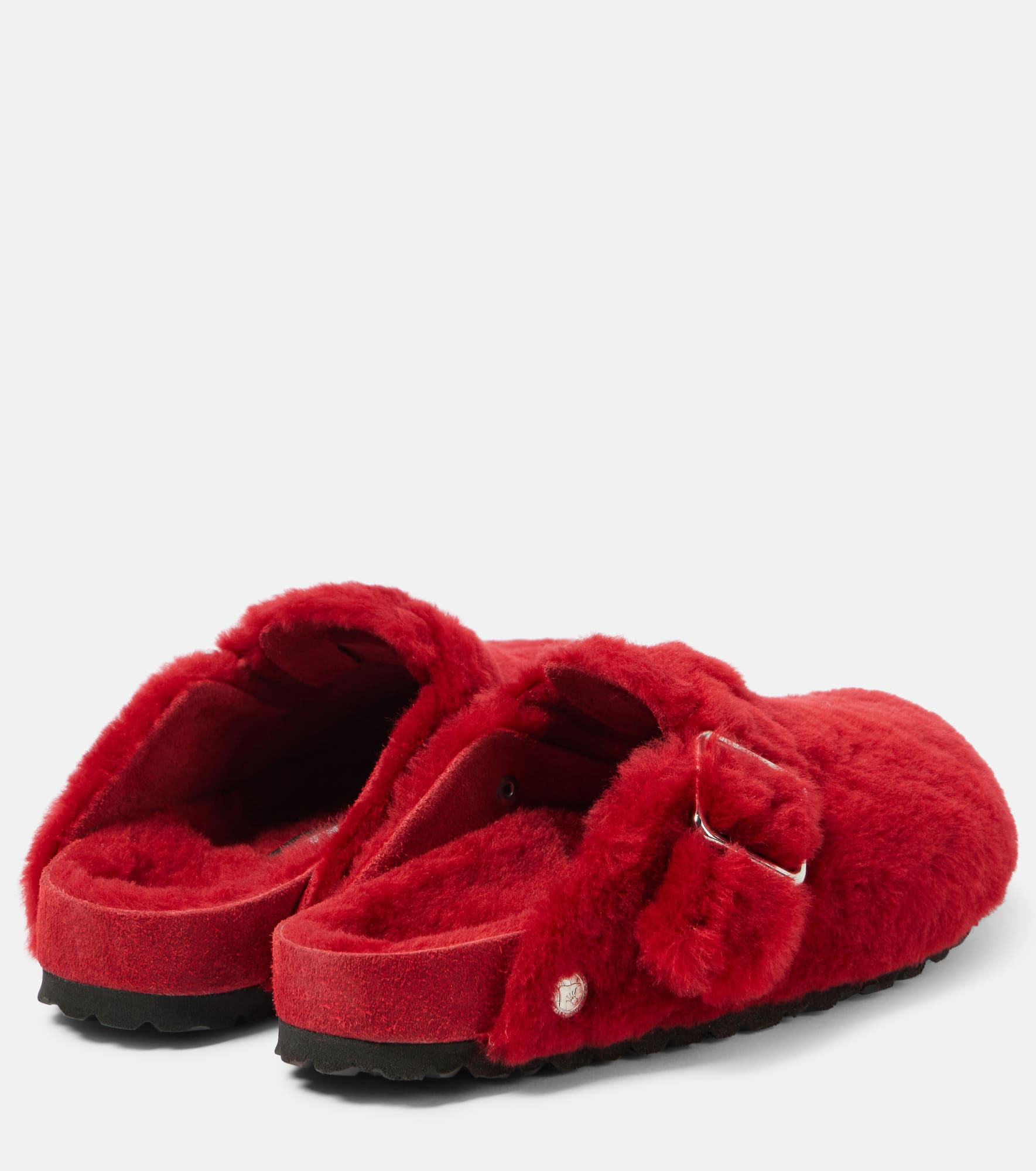 Boston shearling clogs - 2