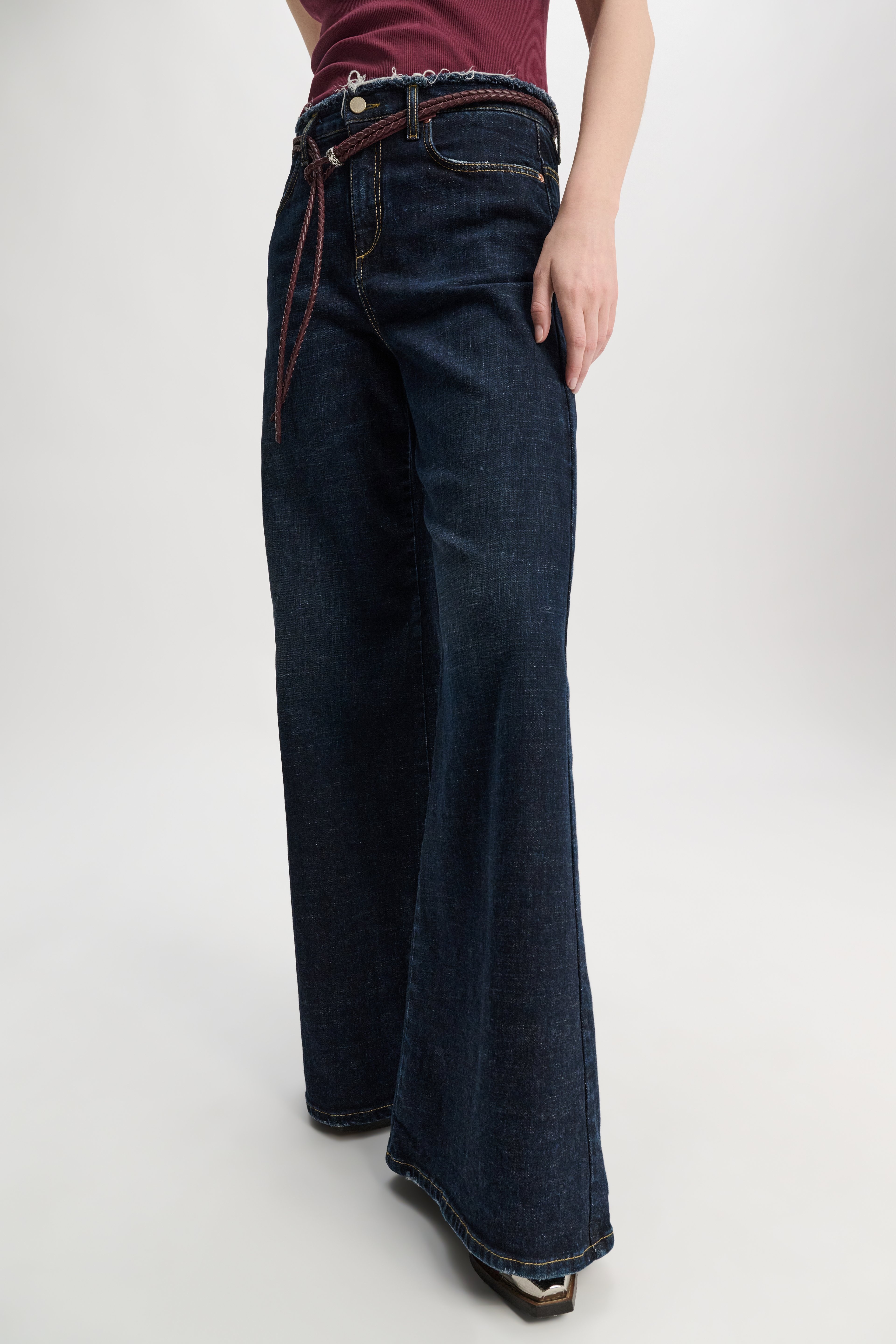 WOVEN ELEGANCE Cord belt - 3