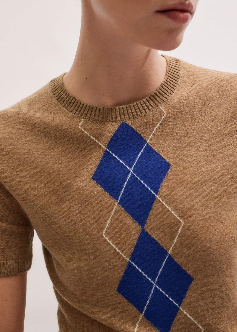Argyle Slim Tee 3