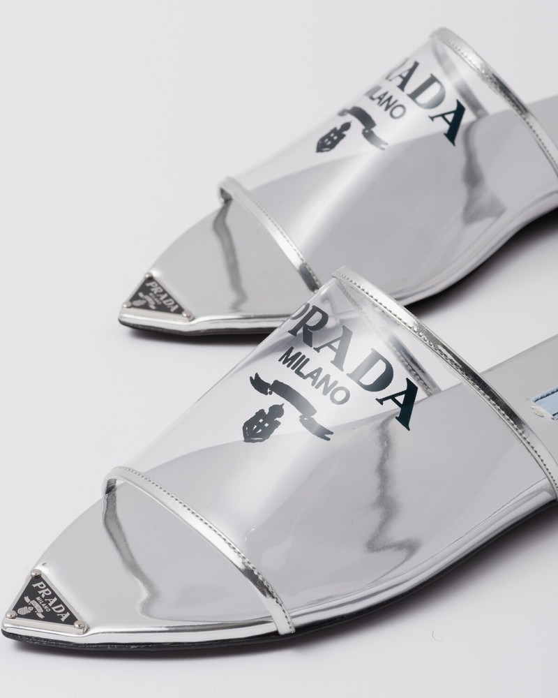 Logo-print Plexiglas slides 6