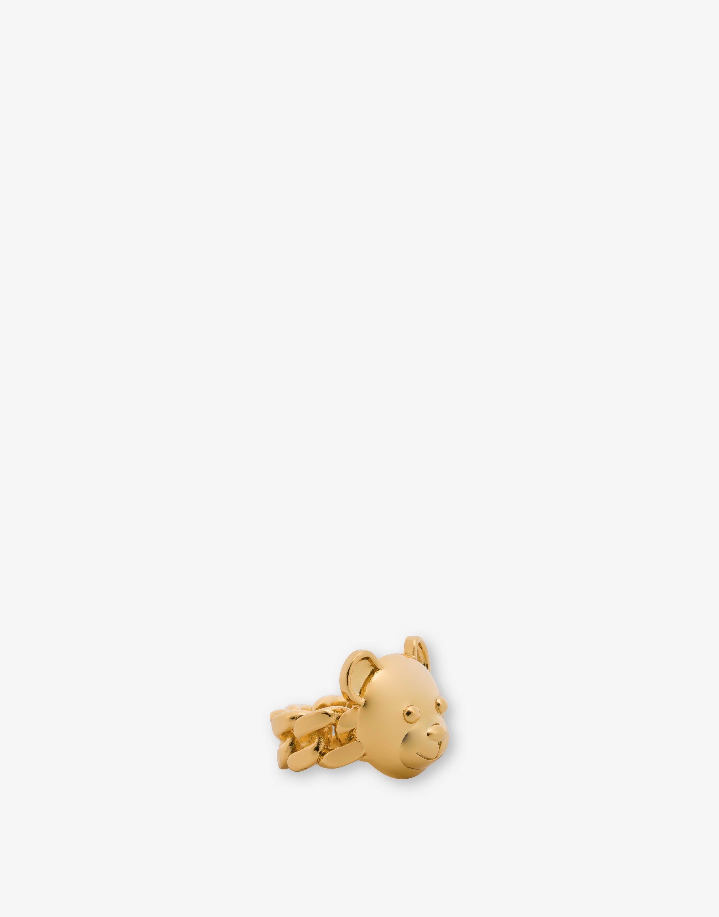 GOLD TEDDY BEAR RING - 2