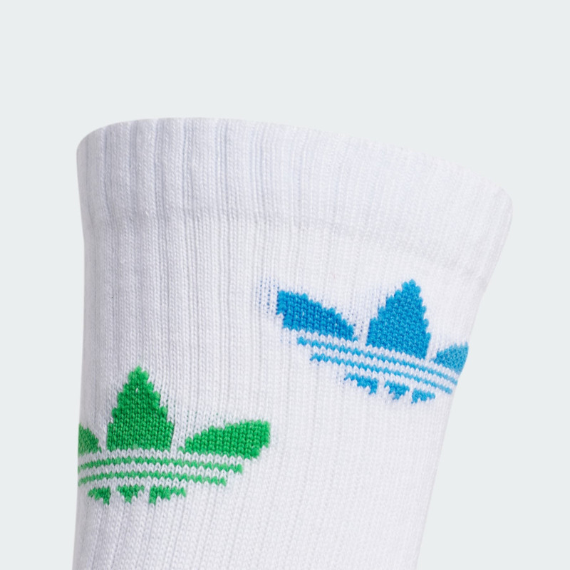 Monogram Crew Socks 3 Pairs 3