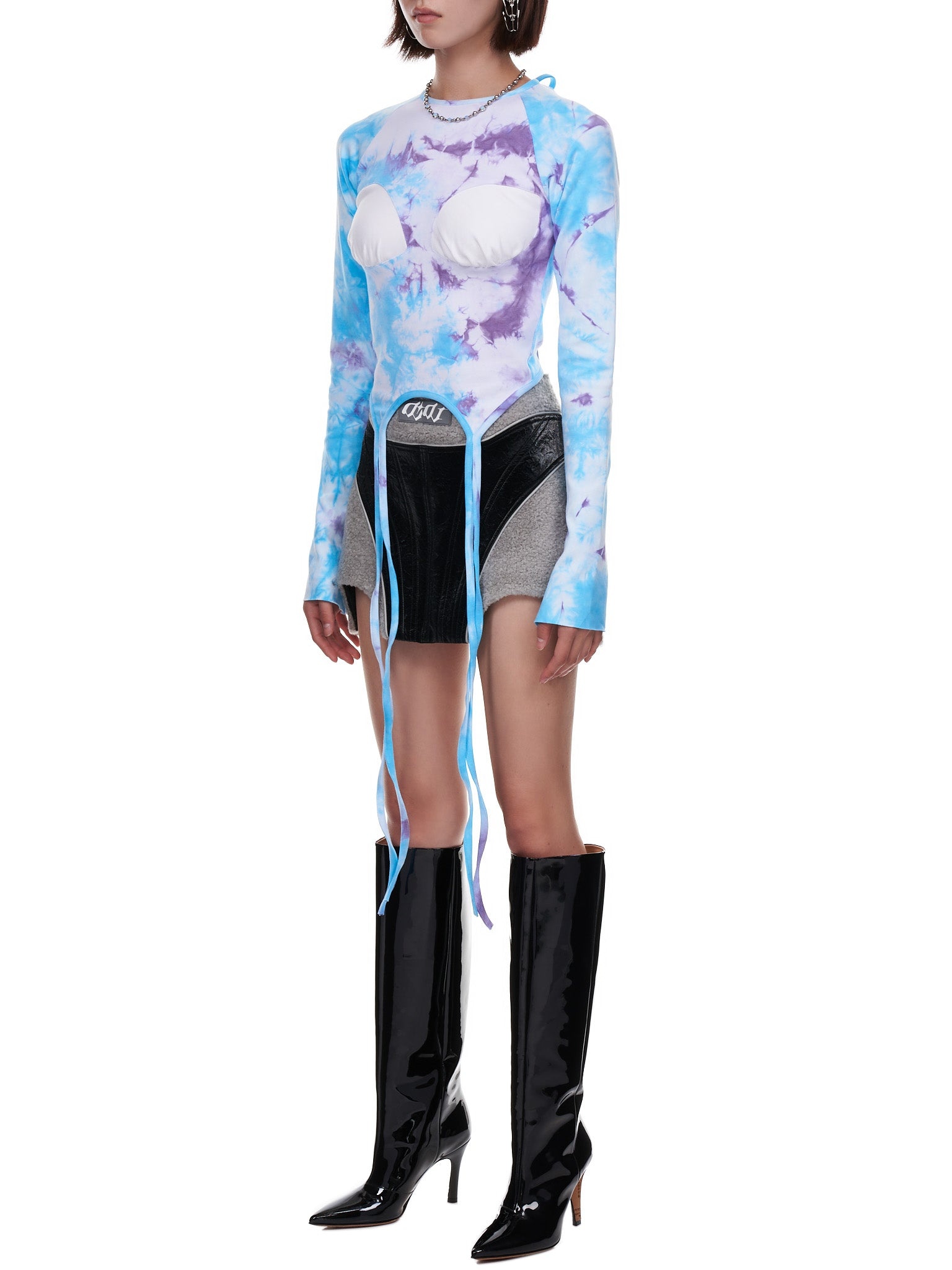 Padded Bust Tie Dye Top - 2