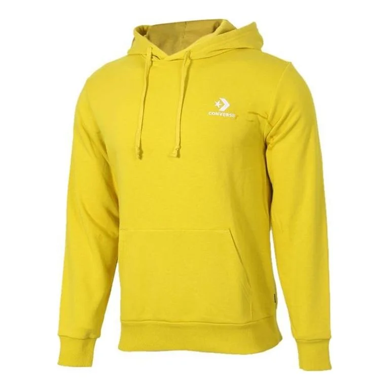 Converse Star Chevron Embroidered Pullover Sweatshirt 'Yellow' 10008926-A06 - 1