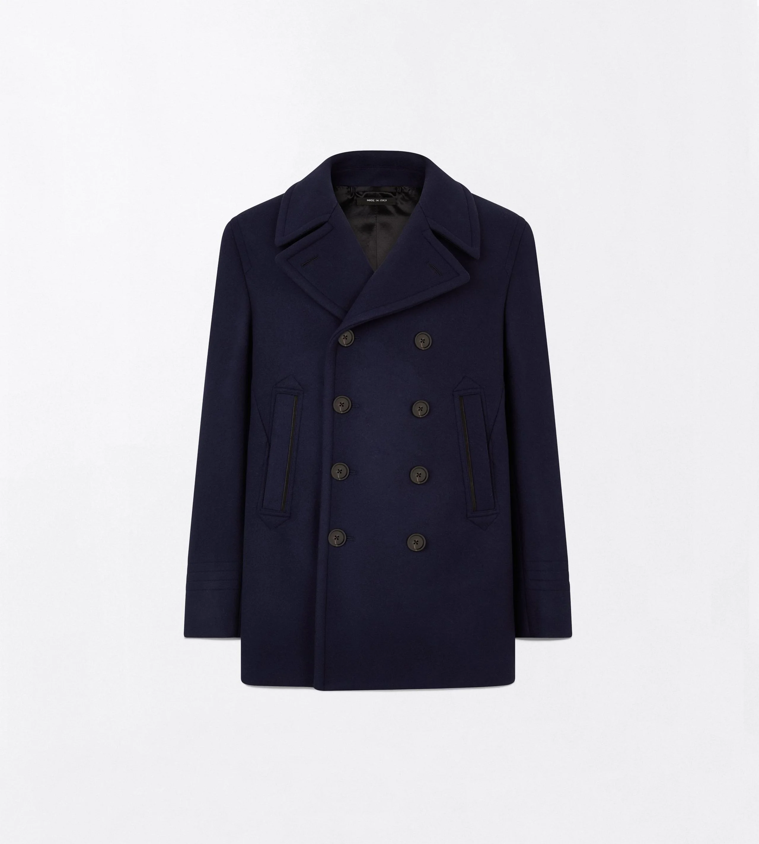 SOFT FELT PEACOAT - 1