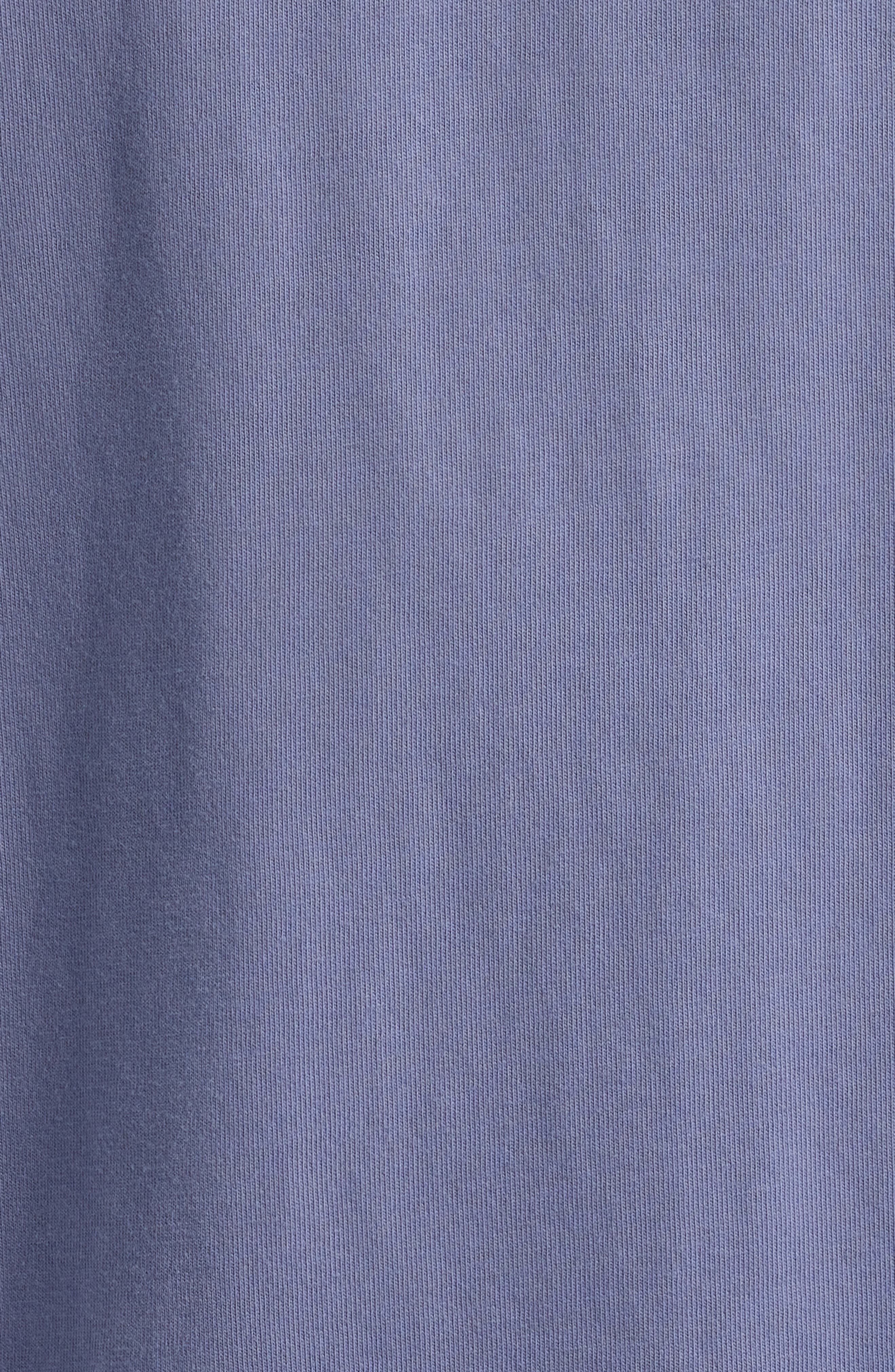 rag & bone Dagger Embroidered Cotton Graphic T-Shirt in Washed Purple at Nordstrom - 6