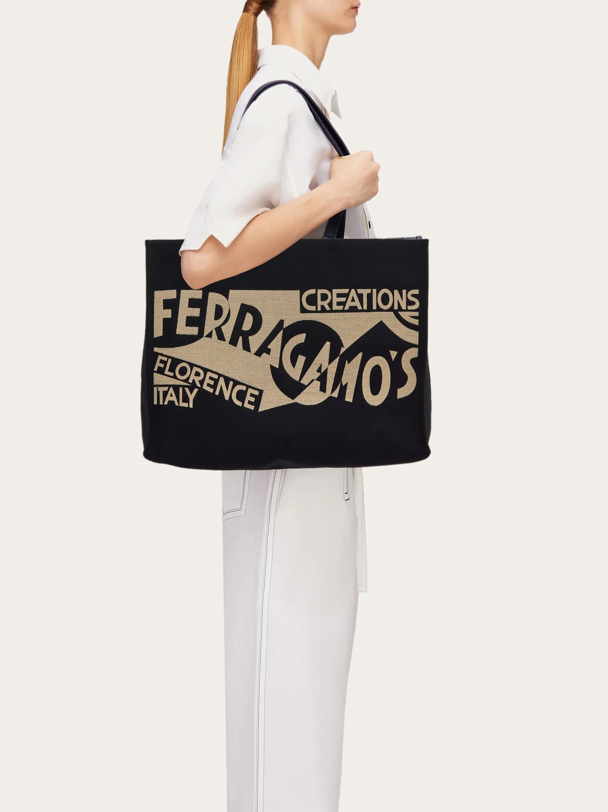 Tote bag with logo (L) - 3