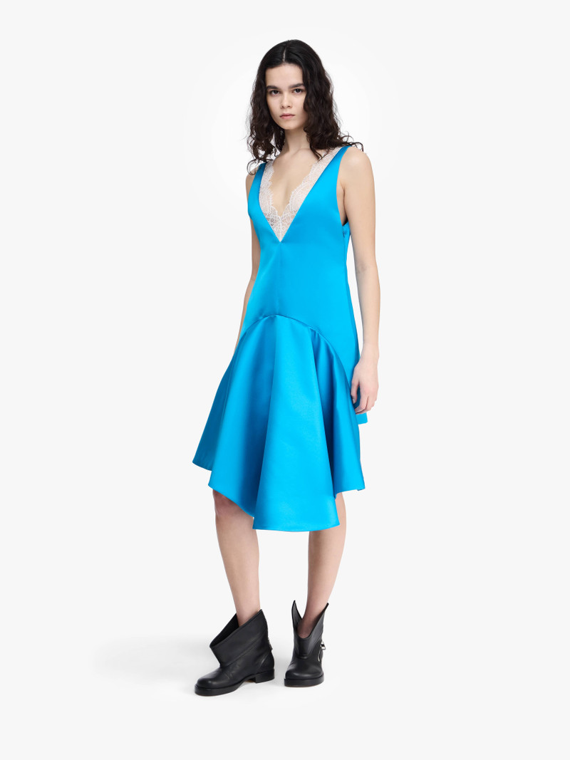 JW Anderson DRAPED HEMLINE V-NECK DRESS outlook