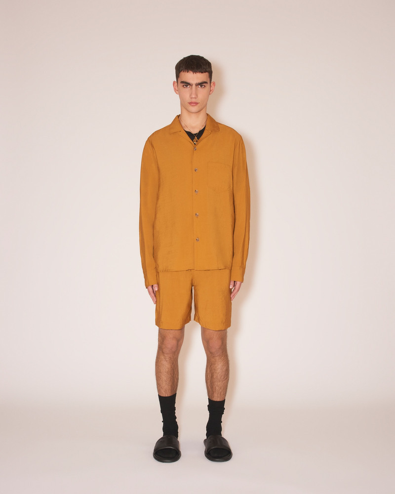 Nanushka DOXXI - Pongee shorts - Caramel outlook